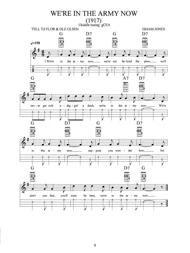 World War I Songs & Tunes for the Ukulele