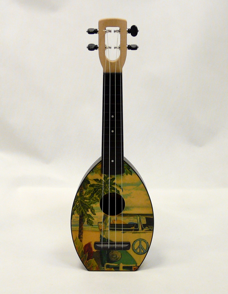 Hula Holka sopránové ukulele MFC BLECHA