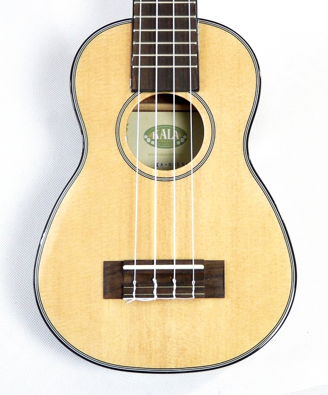 Polomasivní tenor ukulele Kala KA-STG Smrk & mahagon
