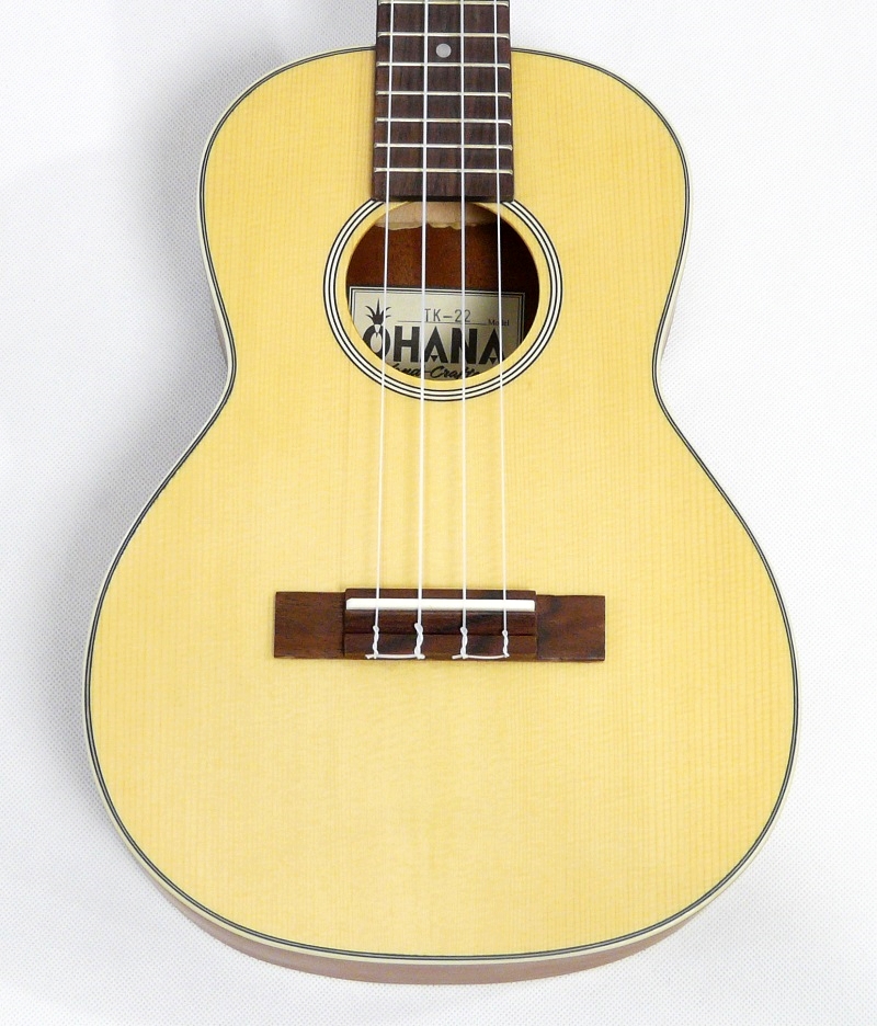 Tenorové ukulele Ohana TK-22 Smrk & mahagon