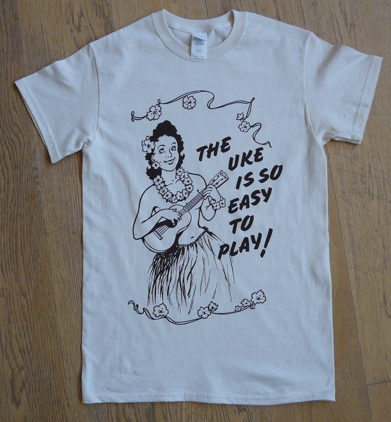 THE UKE IS EASY TO PLAY TRIČKO