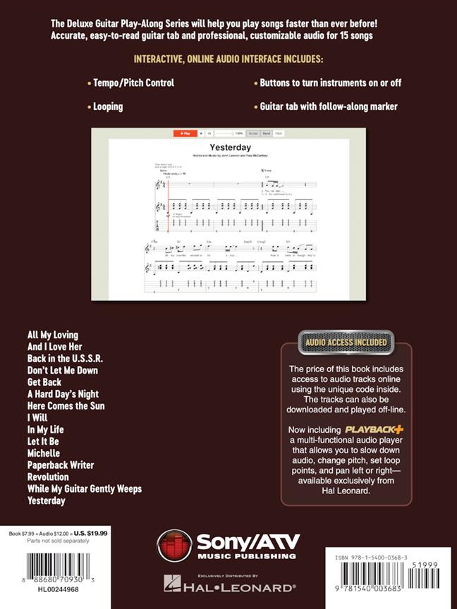 The Beatles - Deluxe Guitar Play-along