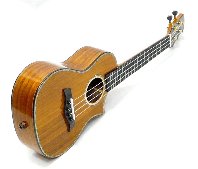 Koncertní elektroakustické ukulele ISUZI ASA-1CEQ Akacia