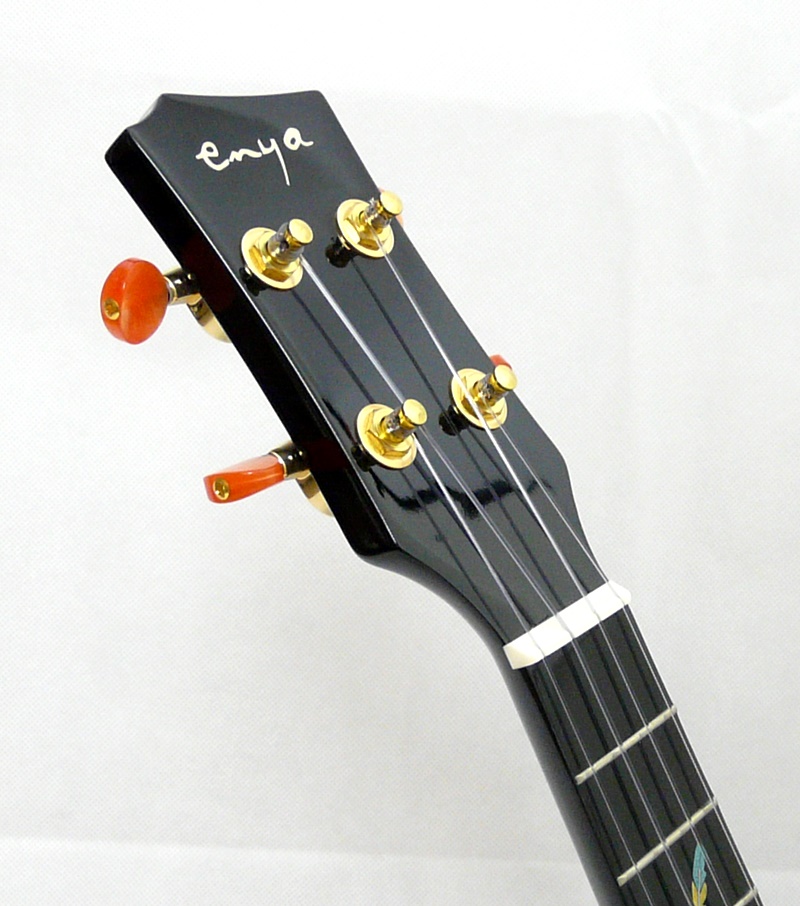 Tenor elektro ukulele Enya EUT-Feather Black EQ