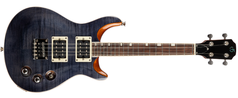 Tenor elektro rock ukulele Flight Vanguard BK