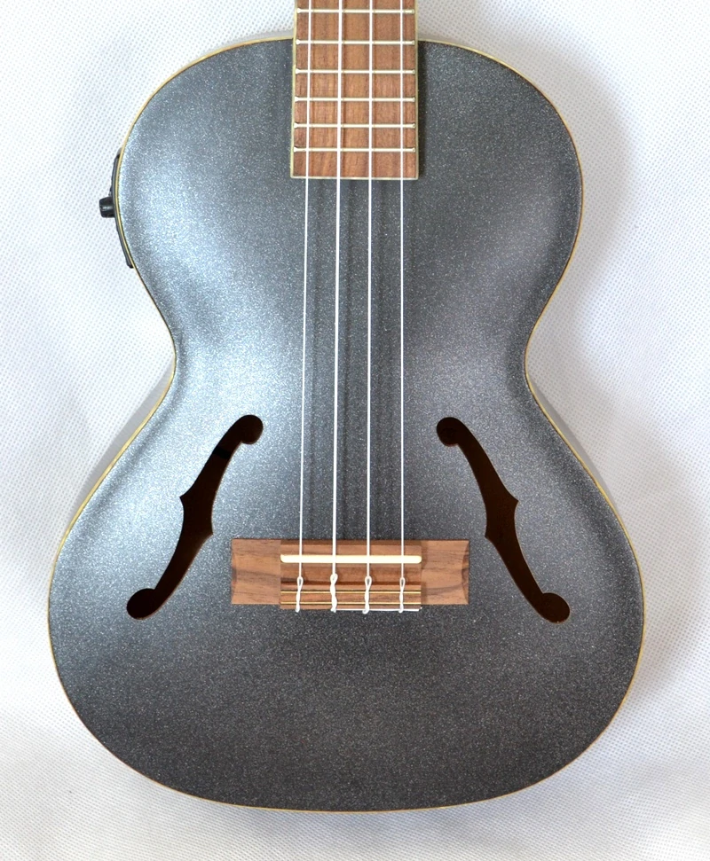 Tenor Jazz elektroakustické ukulele KALA KA-JTE-MTB Černé