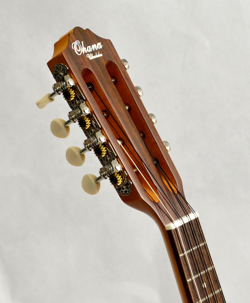 Koncertní osmístrunné taropatch ukulele OHANA CK-35-8 Mahagon