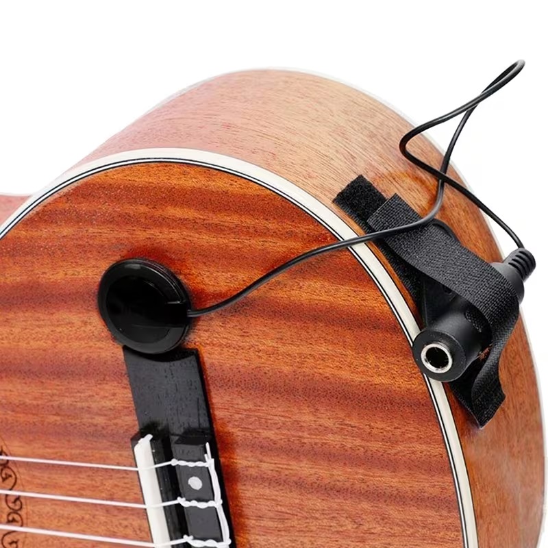 Piezo snímač na ukulele