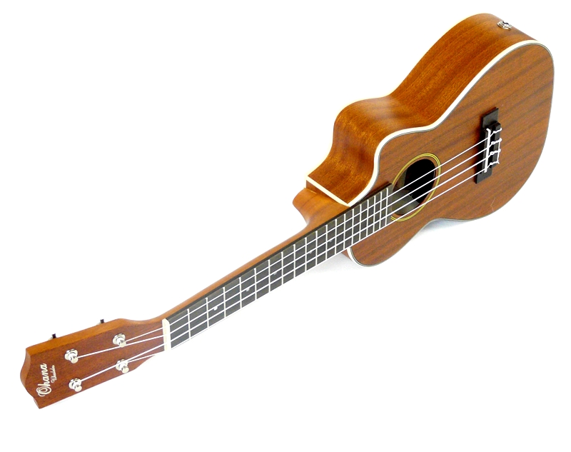 Koncertní elektroakustické ukulele OHANA CK-20CE