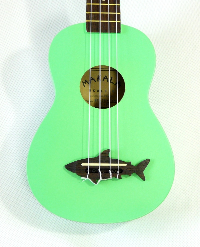 Sopránové ukulele Makala MK SS GN žralok