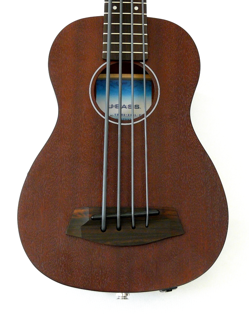 Basová ukulele rumbler KALA UBASS-RMBL-FS Mahagon