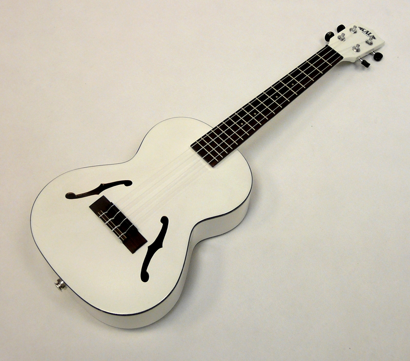 Jazz tenor elektroakustické ukulele KALA KA JTE MTW Bílé