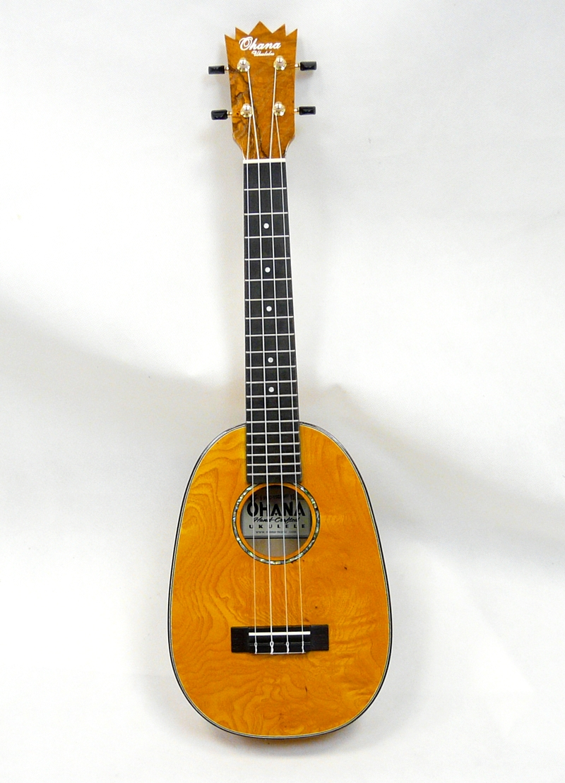 Pineapple koncertní ukulele OHANA PKC-150SMP Pálený javor