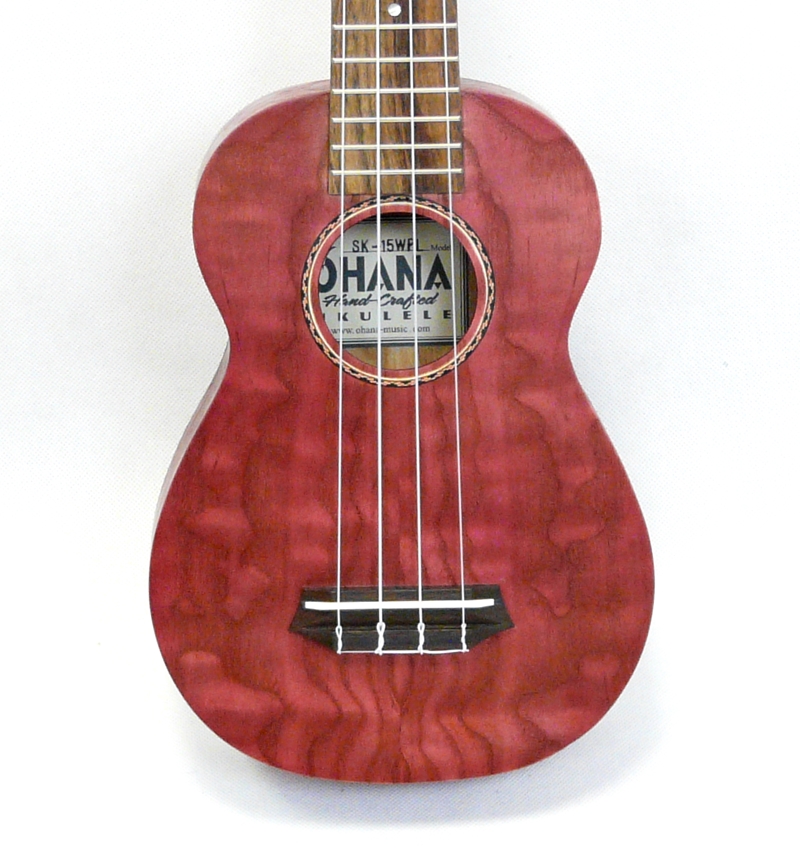 Sopránové ukulele OHANA SK-15W PL Vrba