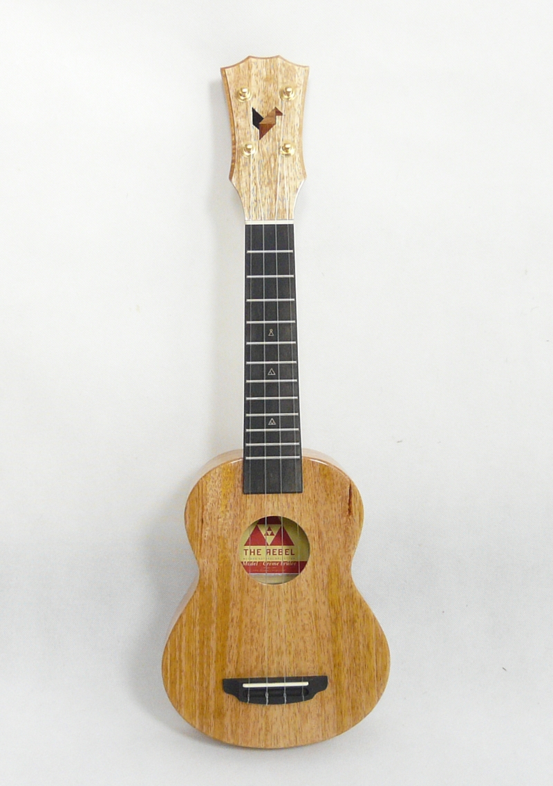 Sopránové ukulele The Rebel "Créme Brulee"
