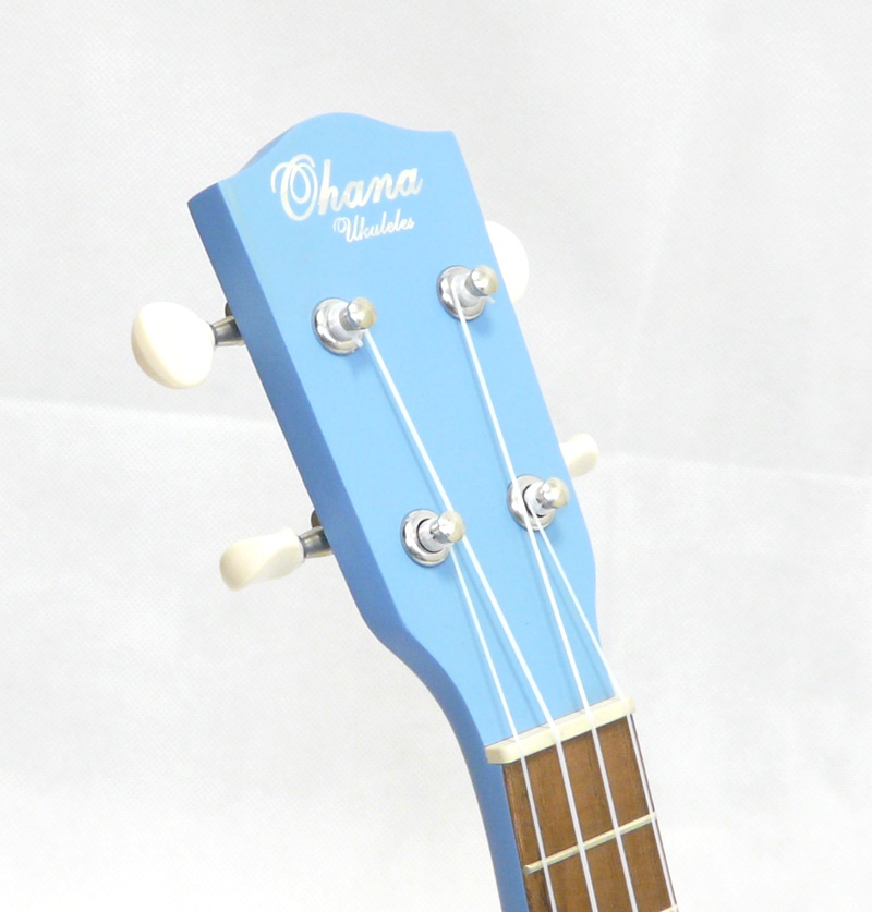 Sopránové ukulele balíček Ohana SK-10TQ: Tyrkysové