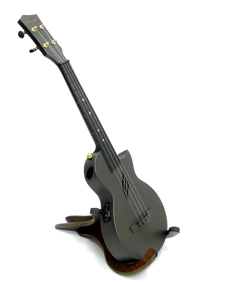 Koncertní elektro ukulele Enya Nova U+EQ/BK Černé 