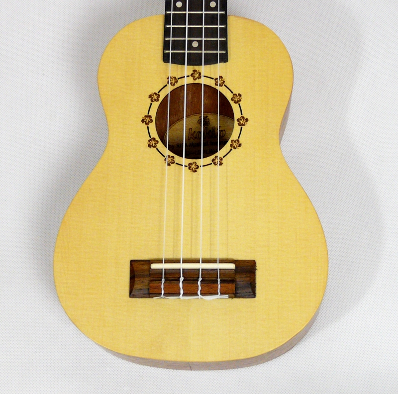 Sopránové ukulele Koki´o U-LSPLMH-S Smrk a mahagon