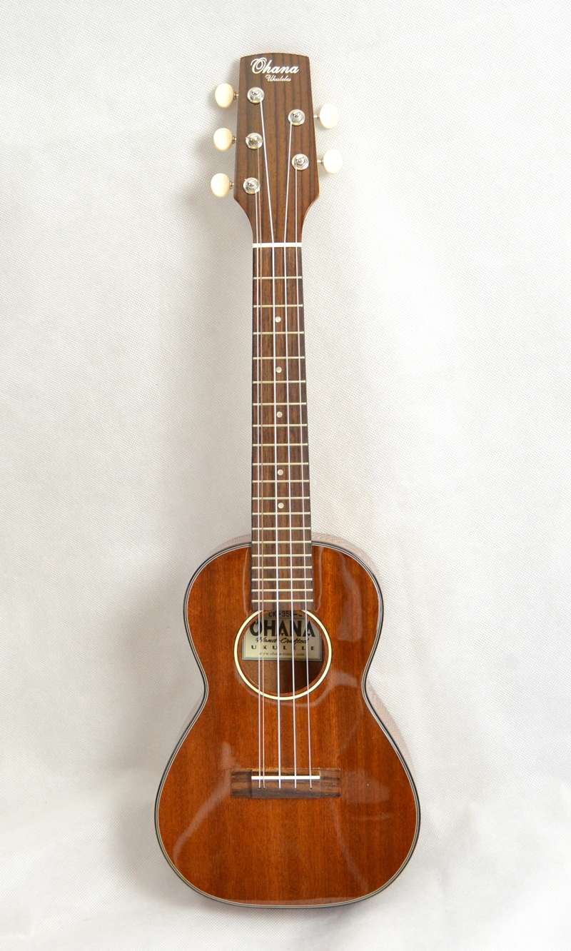 Koncertní pětistrunné ukulele OHANA CK-35G-5 Mahagon