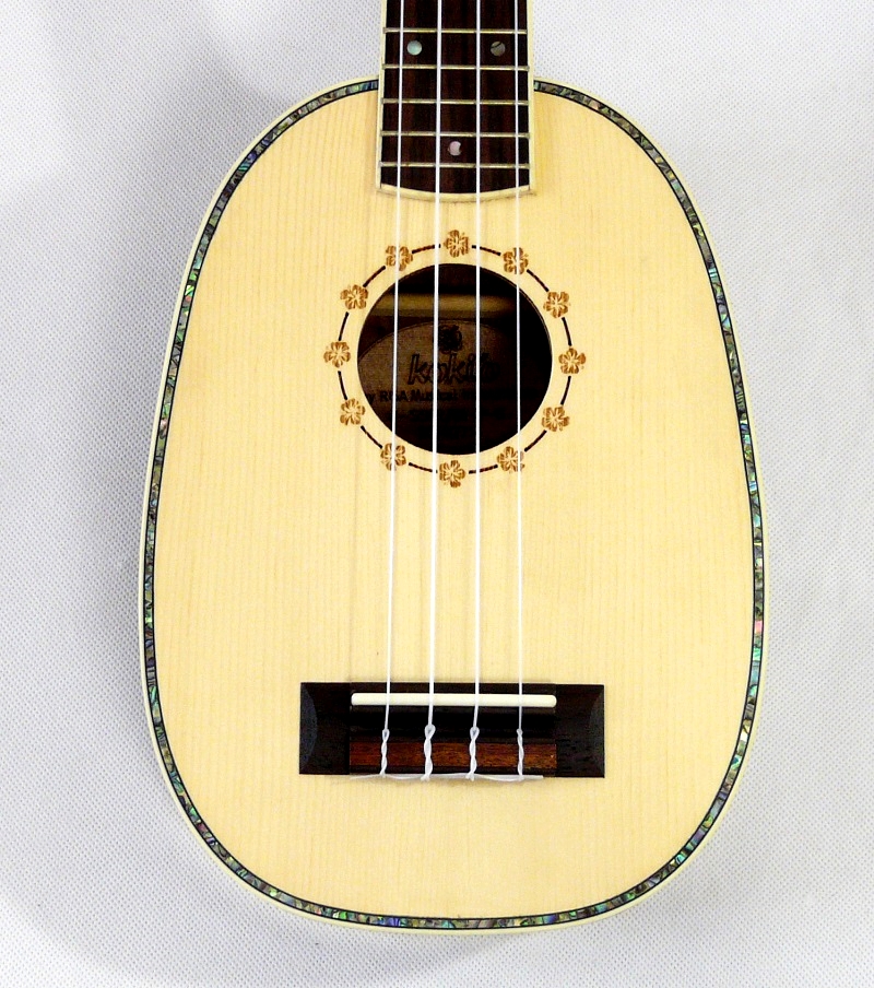 Sopránové pineapple ukulele KOKI´O U-SSPLRW-P-S