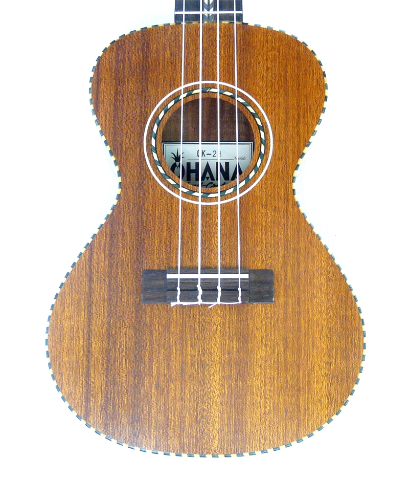 Koncertní ukulele OHANA CK-28 Nunes mahagon