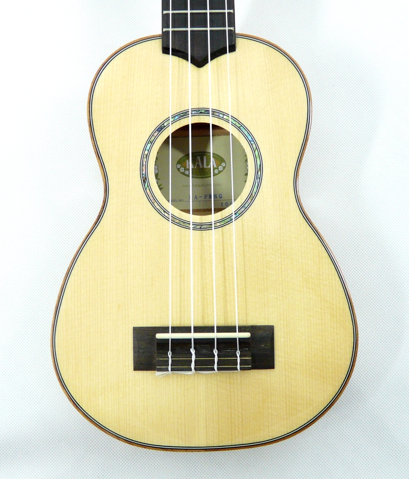 Sopránové ukulele KALA KA-FMSG Smrk a javor 