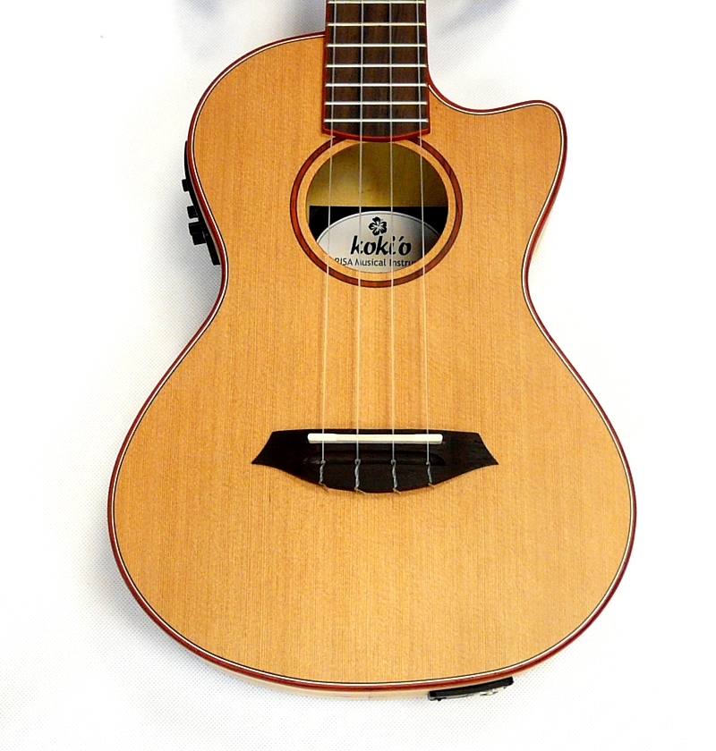 Tenor Ukulele KOKI´O U-SCDLSM-CE-T Cedr a Javor