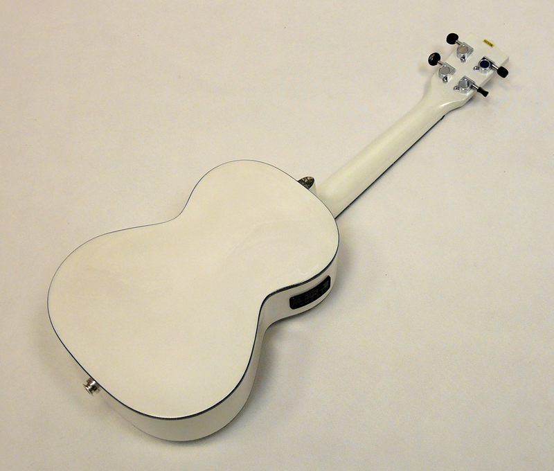 Jazz tenor elektroakustické ukulele KALA KA JTE MTW Bílé