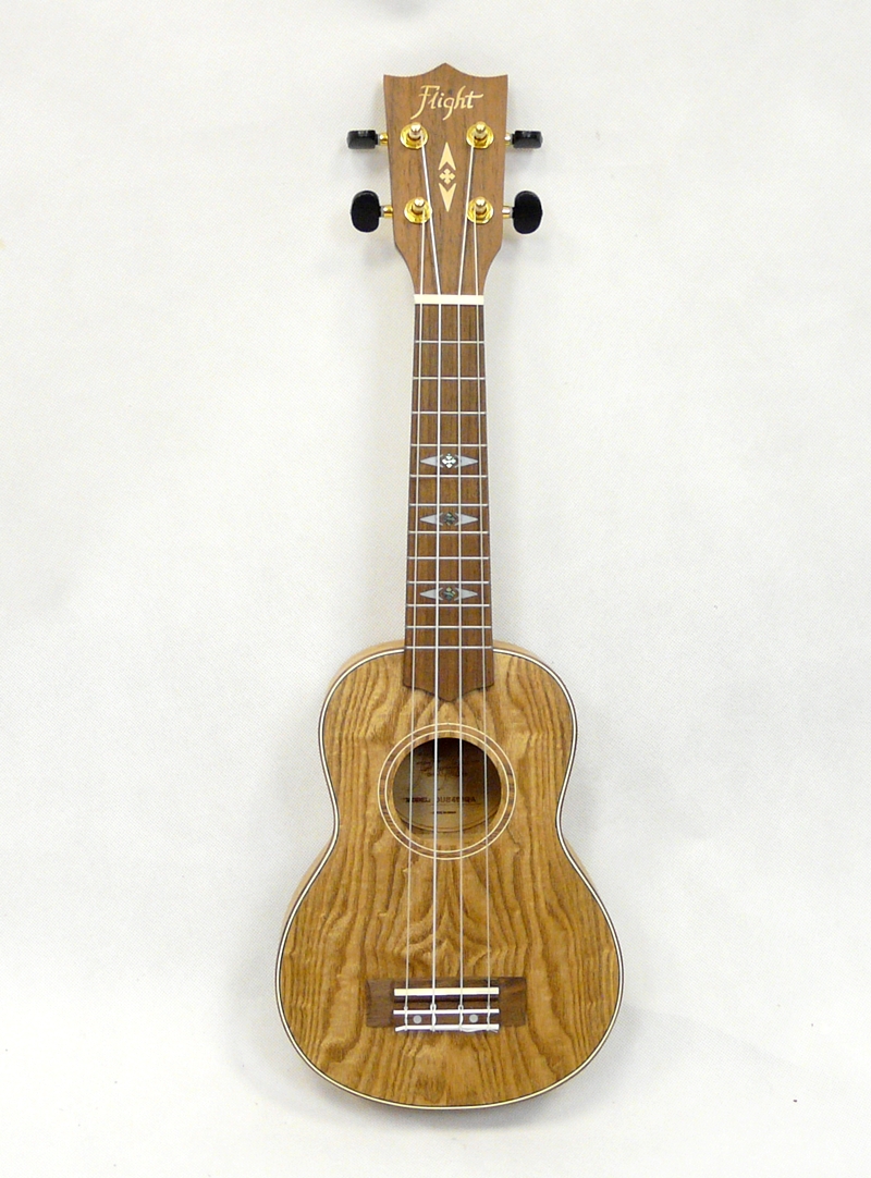 Sopránové ukulele FLIGHT DUS 410 QA javor