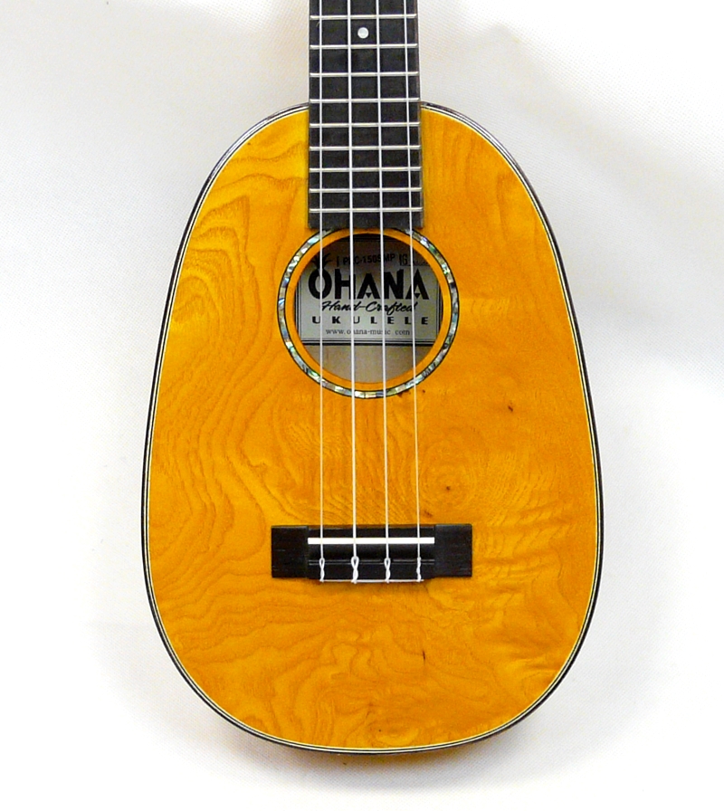 Pineapple koncertní ukulele OHANA PKC-150SMP Pálený javor