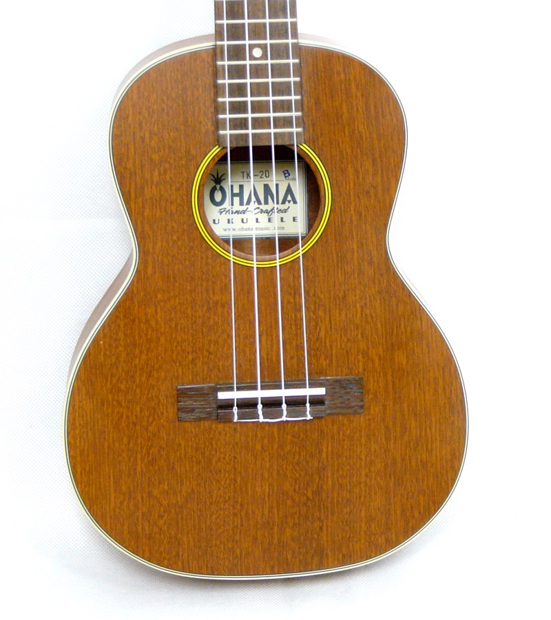 Tenor ukulele OHANA TK-20 Celomasivní mahagon