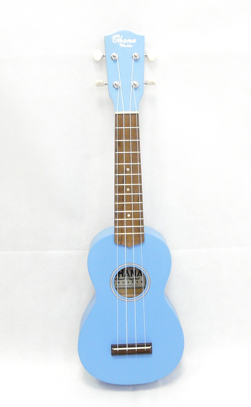 Sopránové ukulele balíček Ohana SK-10TQ: Tyrkysové