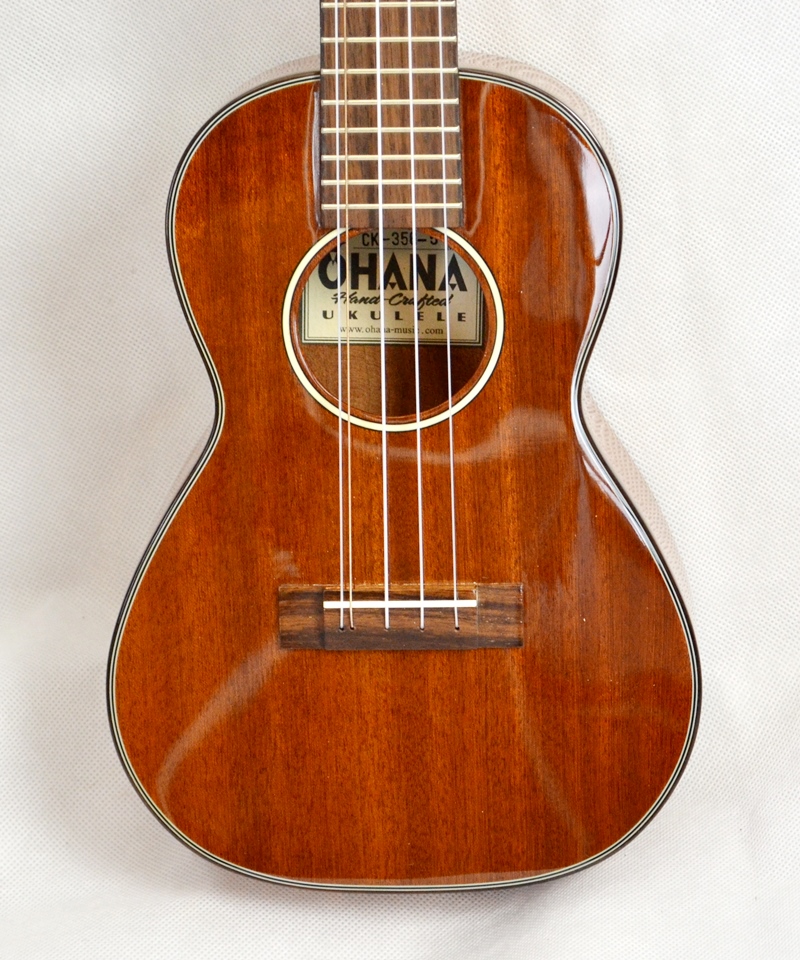 Koncertní pětistrunné ukulele OHANA CK-35G-5 Mahagon