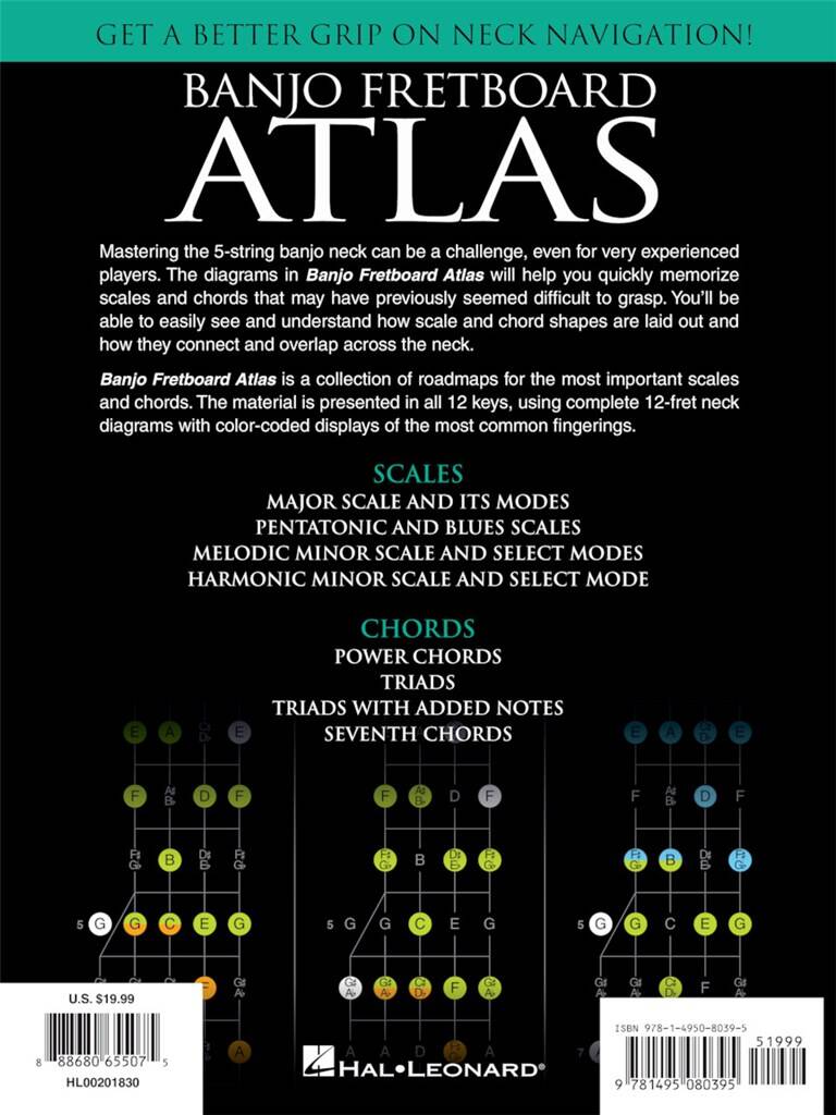 The Hal Leonard Banjo Fretboard Atlas