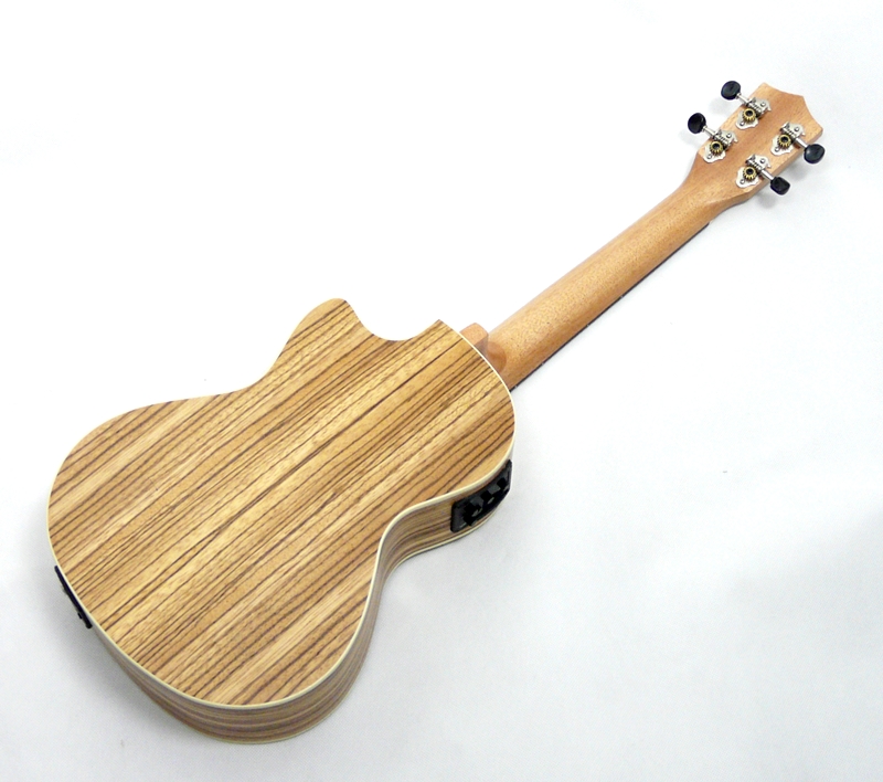 Tenor elektroakustické ukulele Koki´o U-LZWLZW-T-EQ Zebrano