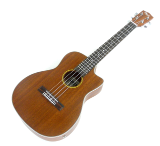 Baryton elektroakustické ukulele OHANA BK-20CE Mahagon