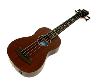 Basová ukulele rumbler KALA UBASS-RMBL-FS Mahagon