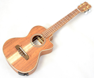 Tenor elektro-akustické ukulele APC TC CW EQ Koa s futrálem