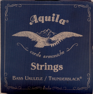 Struny na bassové ukulele AQUILA 140U Thunderblack
