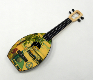 Hula Holka sopránové ukulele MFC BLECHA