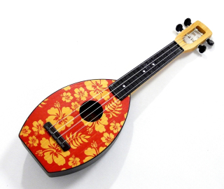 Sopranové ukulele MFC Magic Fluke Company Červená Aloha