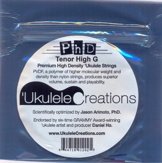 Tenor ukulele struny PHD GCEA