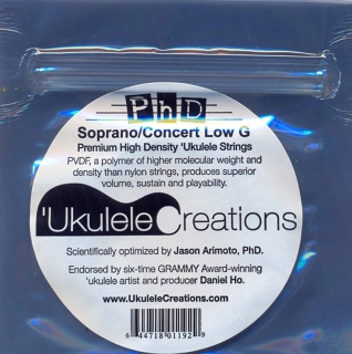 Struny na barytonové ukulele PHD Hluboké D