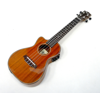 Koncertní elektroakustické ukulele OHANA CK-35GCE-LH Levoruké