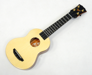 Sopránové ukulele THE REBEL "DOUBLE CHEESE S" Smrk & mahagon
