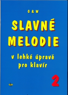 Slavné melodie v lehké upravě pro klavírR - 2. DÍL.