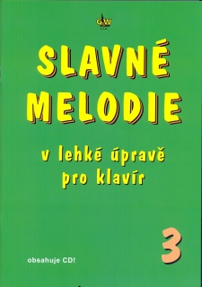 Slavné melodie v lehké upravě pro klavírR - 3. DÍL.