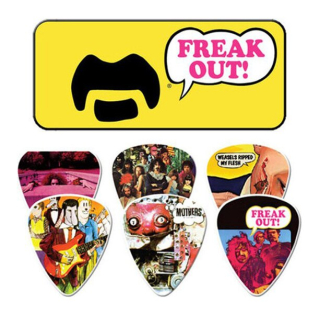 6 trsátka Frank Zappa DUNLOP DL P 1345 ZAP PT01M Žluté