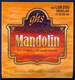 Struny na mandolínu GHS LSB250 Regular