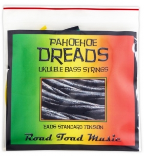 Struny na bassové ukulele KA-STR-UB RT-B4-COL PAHOEHOE Dreads